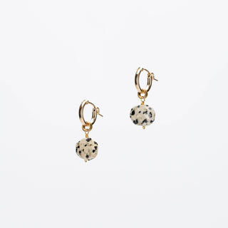 Dalmation Hoop Earrings