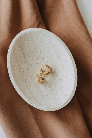 Rove Hoops Gold Filled Chunky Mini Huggies