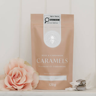 Rose & Cardamom Caramels