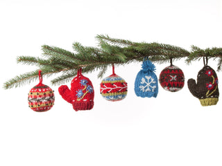 Knit Noel Wool Christmas Ornaments