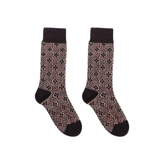 Ulf Merino Wool Socks in PERFORM™ - Rose (Large)