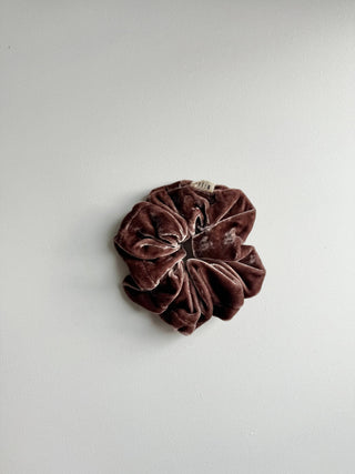 Silk Velvet Scrunchies - Rose Gold