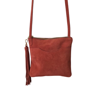 Dafne Bag Suede - Rust