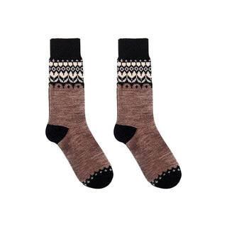 Jorunn Merino Wool Socks in PERFORM™  - Cinnamon