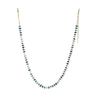 Moss Agate Marlow Necklace