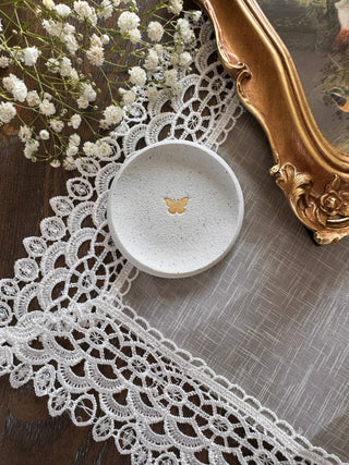 Speckled Butterfly Ring Dish