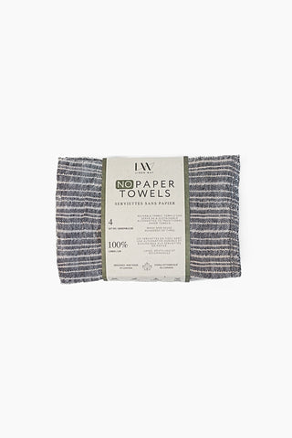 Amara NoPaper Towels - Natural / Ivory Pattern Set of 4