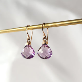 Amethyst Drop Earrings