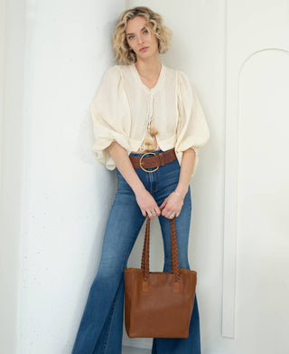 Ana Bag - Tan Vachetta