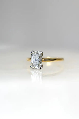 Antique Cushion Cut Solitaire Ring