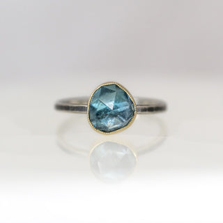 Teal Tourmaline Statement Ring