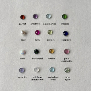 Aura Birthstone Mini Necklace