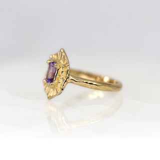 Aurora Lavender Sapphire Ring