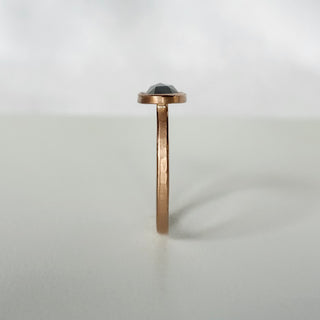 Australian Sapphire Rose Gold Ring