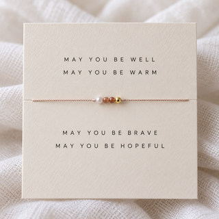 "May You Be Well" Bracelet