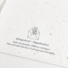 Plantable Greeting Card - You Are Wonderful