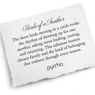 Birds Of A Feather Talisman Necklace