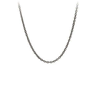 Black Medium Cable Chain