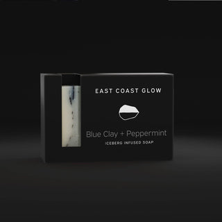 Blue Clay + Peppermint | Iceberg Infused Soap