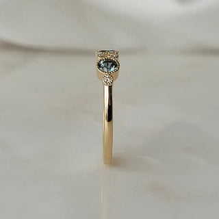 Blue Sapphire Trinity