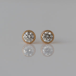 Brilliant Cut Diamond Stud Earrings