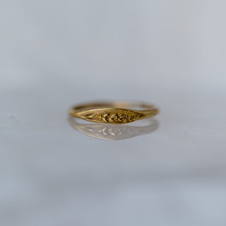 Bronze "Lavender" Botanical Ring