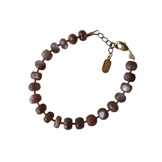 Chocolate Moonstone Marlow Bracelet - one of kind