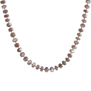 Chocolate Moonstone Marlow Necklace