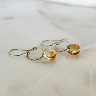 Citrine Drop Earrings