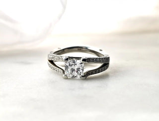 Classic Concept Split Shank Diamond Ring