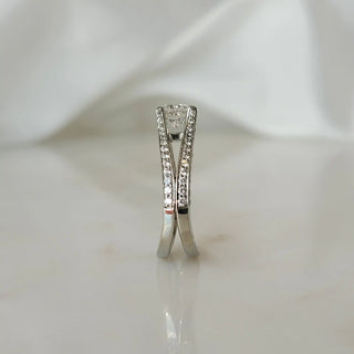 Classic Concept Split Shank Diamond Ring