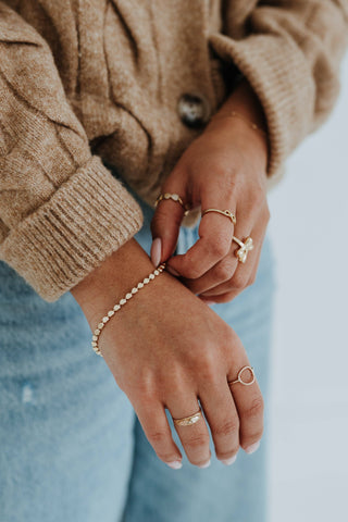 Confetti Disc Bracelet