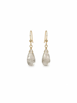 Copper Rutilated Quartz Sidra Earrings