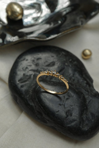 Cyndra Ring Salt & Pepper