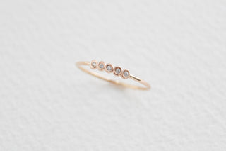14k Gold-Filled Sparkle Stacking Ring