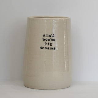 Swear Mug - Small Boobs Big Dreams