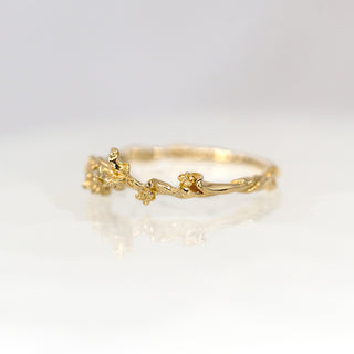 Diamond Evening Fleur Buttercup Ring
