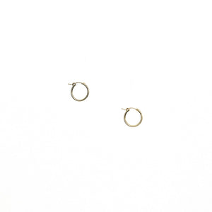 Continental Hoop Earrings-13mm
