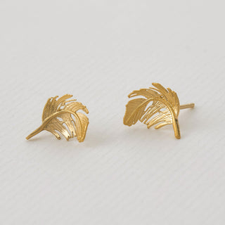 Feather Stud Earrings