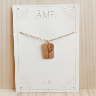 Fehu - Talisman Necklace