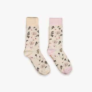 Field of Floral Pima Socks - Pack of 2