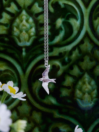 Flying Swallow Necklace