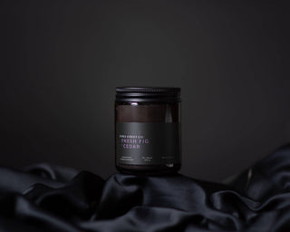 Fresh Fig + Cedar Travel Candle