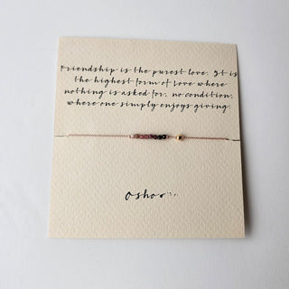 Friendship  Bracelet - Pink