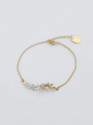 In-Line Garden Gathering Itsy Bitsy Bee Charm Bracelet