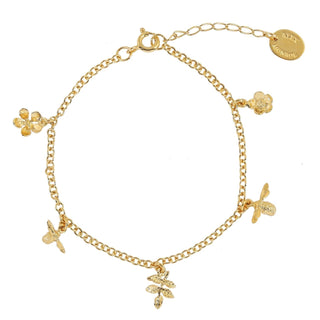 Garden Gathering Charm Bracelet