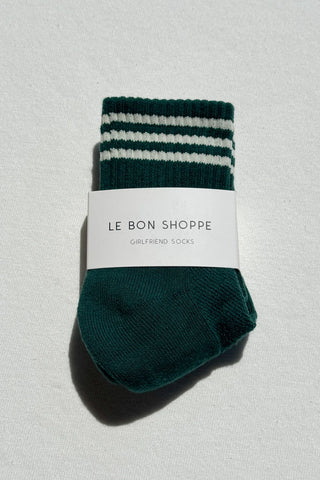 Girlfriend Socks - Hunter Green