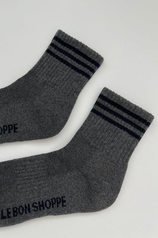 Girlfriend Socks - Soot