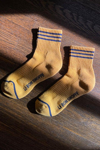 Le Bon Shoppe Girlfriend Socks - Gold