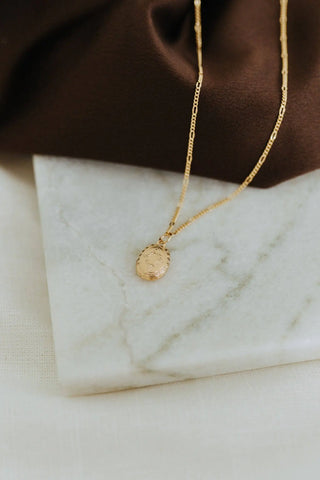 Gold Filled Mini Oval Locket Necklace